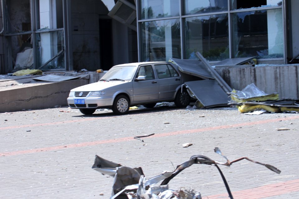 Tianjin explosion destroyed buildings (16)