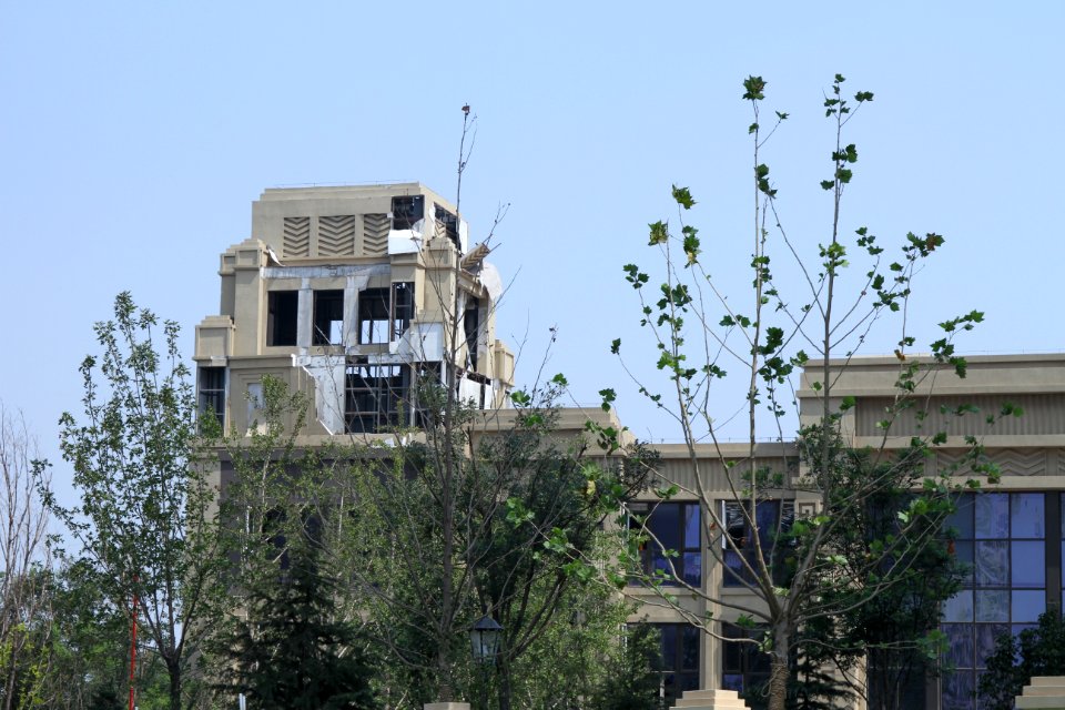 Tianjin explosion destroyed buildings (9)