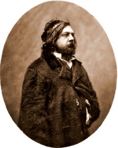 Théophile Gautier by Nadar c1856-1