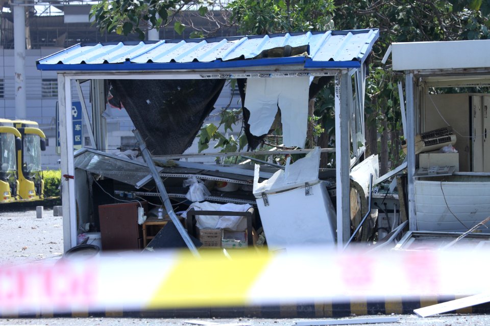 Tianjin explosion destroyed buildings (11)