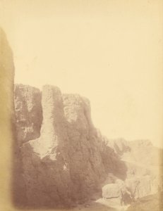Théodule Devéria (French - (Part of an Antique Brick Wall) - Google Art Project
