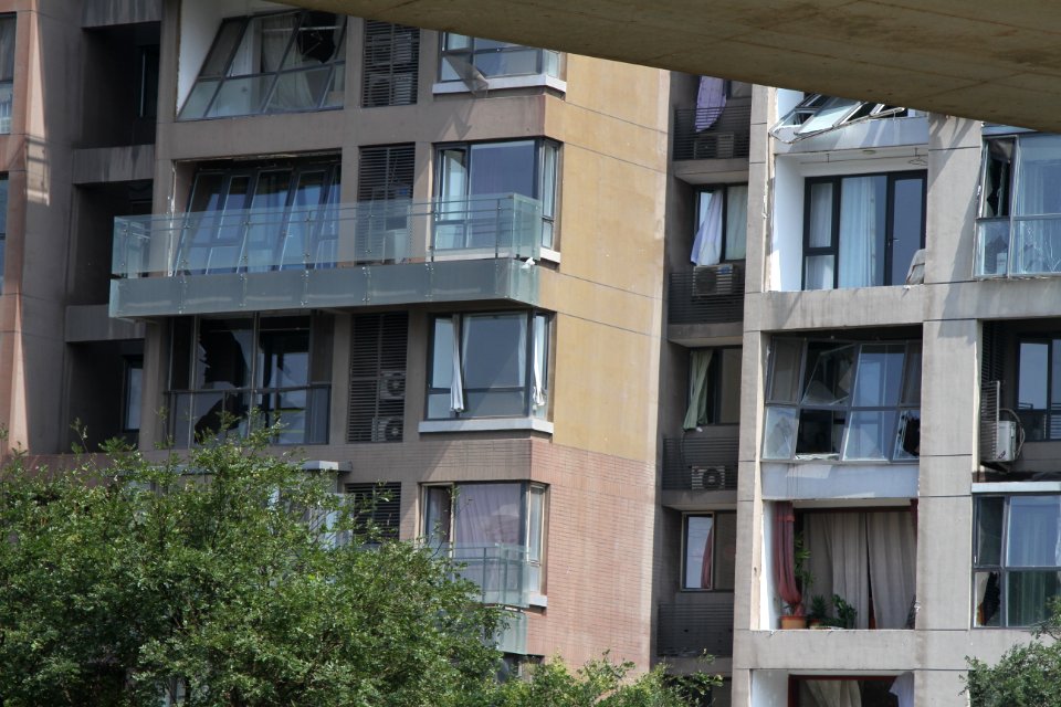Tianjin explosion destroyed buildings (4)