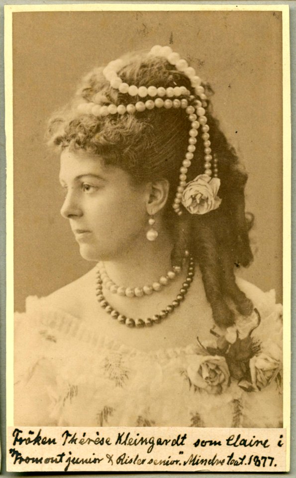 Thérèse Kleingardt, rollporträtt - SMV - H4 237