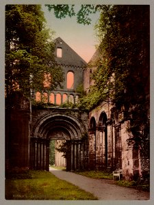 Thüringen. Klosterruine Paulinzella LOC ppmsca.52613