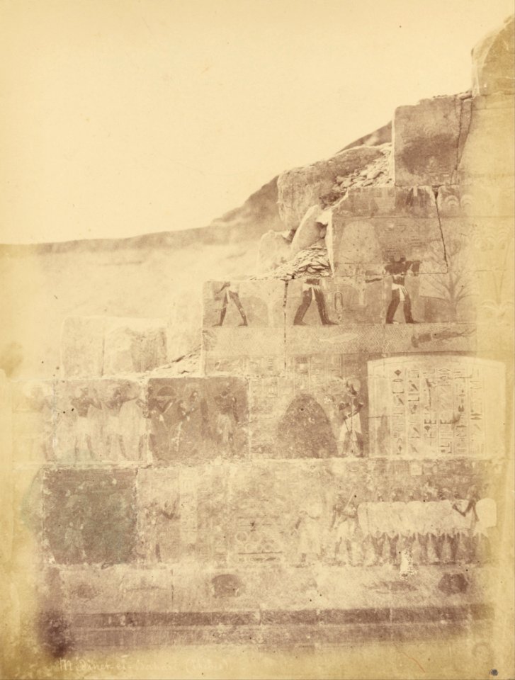 Théodule Devéria (French - Médînet-el-Bahari (Thèbes) - Google Art Project (6831068)