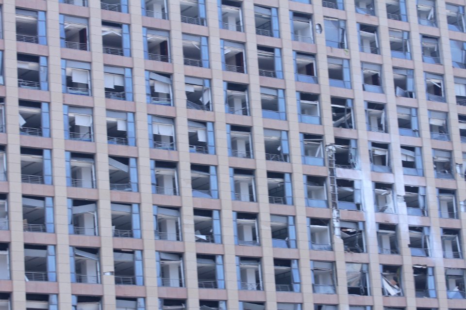 Tianjin explosion destroyed buildings (14)