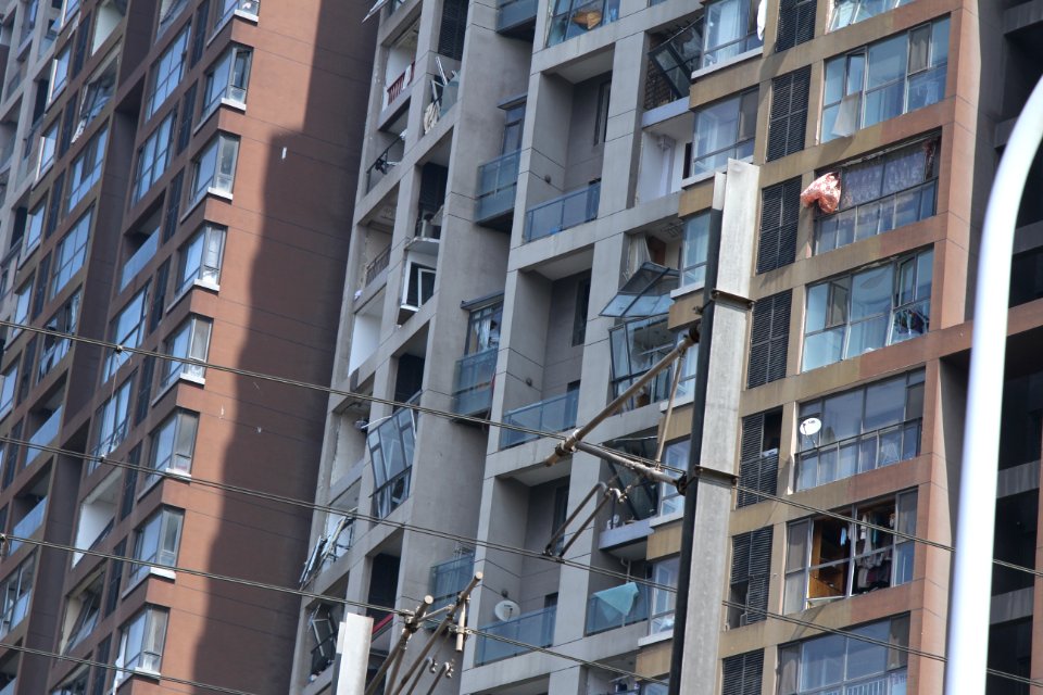 Tianjin explosion destroyed buildings (3)