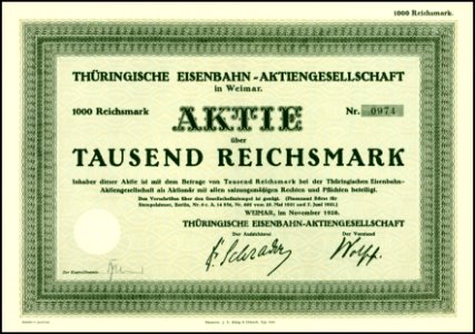 Thüringische Eisenbahn-AG 1926