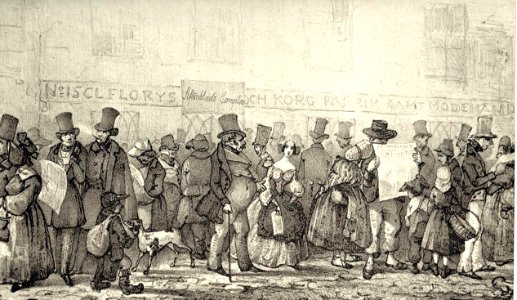 Tidningsbyrå på 1840-talet