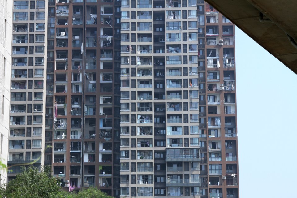 Tianjin explosion destroyed buildings (8)