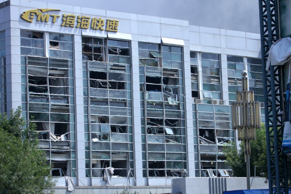 Tianjin explosion destroyed buildings (12)