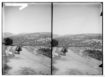 Tibna, north west of Jerusalem, etc. The ascent to Beth-Horon. LOC matpc.05135