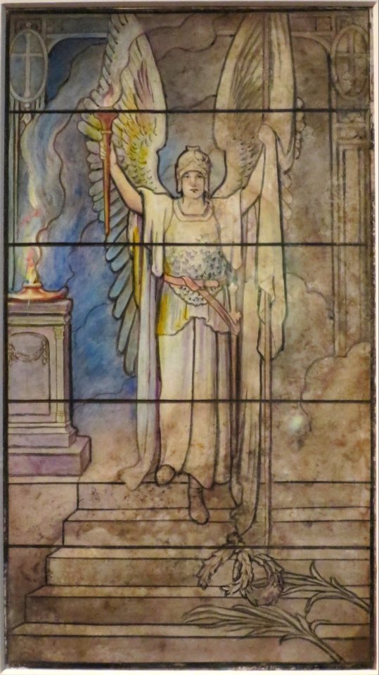 Design for window by Louis Comfort Tiffany, Metropolitan Museum of Art