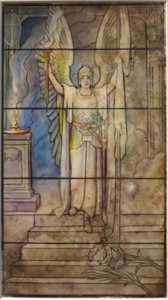 Design for window by Louis Comfort Tiffany, Metropolitan Museum of Art