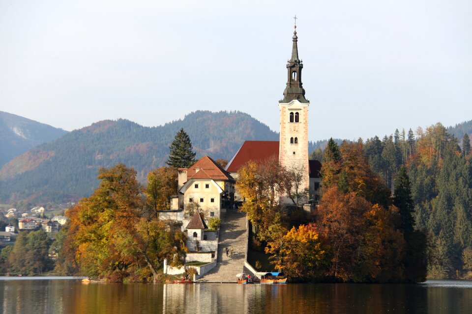 Outdoors lake bled lake