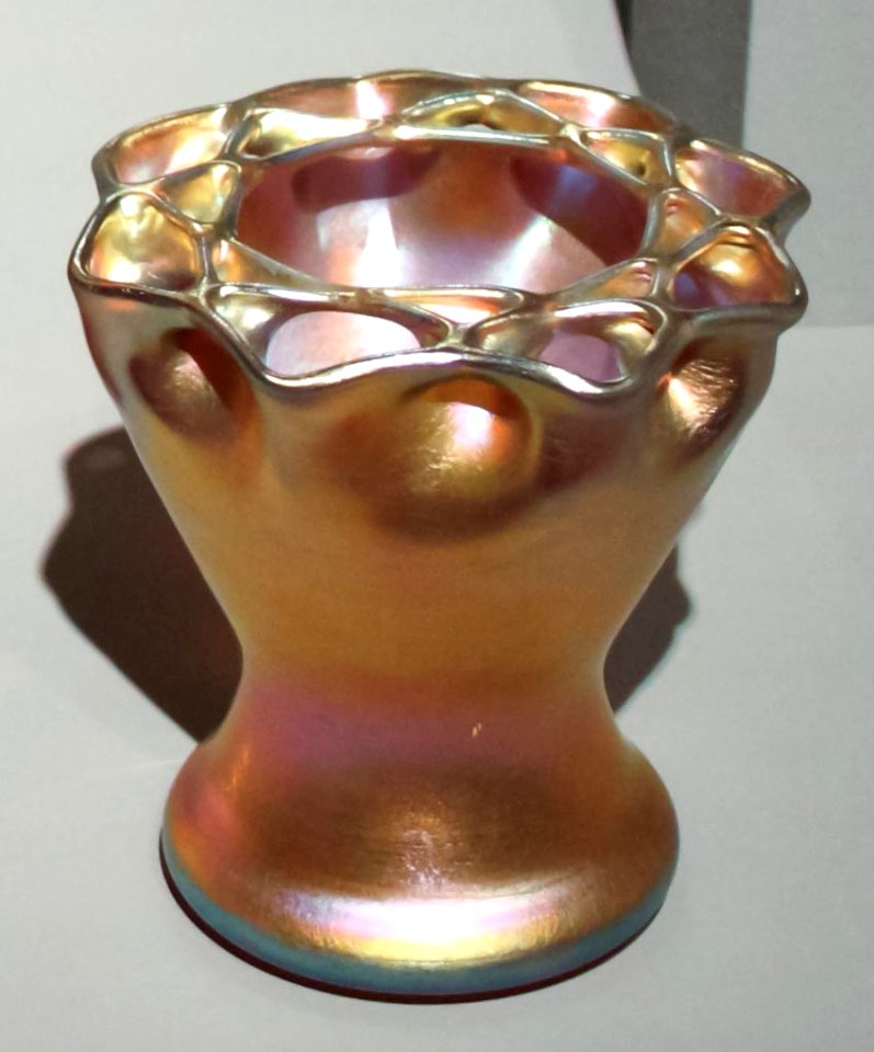 Tiffany - Tulip vase with devided mouth