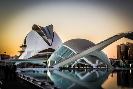 Modern architecture sky photo