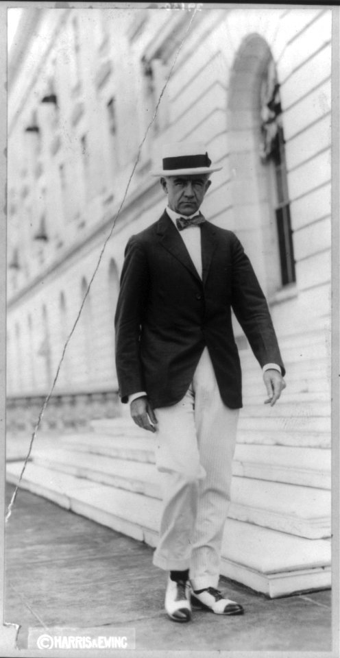 Tillert M. Hitchcock. full, standing portrait. Photo by Harris & Ewing, ca. 191-. LCCN2016646909
