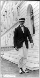 Tillert M. Hitchcock. full, standing portrait. Photo by Harris & Ewing, ca. 191-. LCCN2016646909