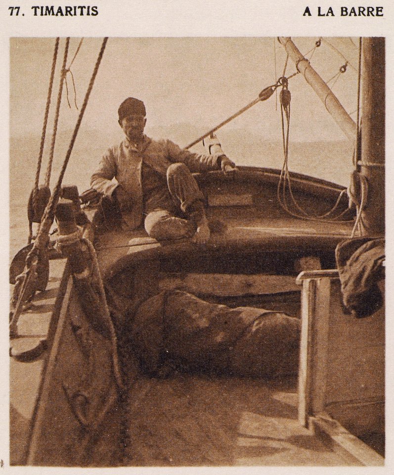 Timaritis à la barre - Baud-bovy Daniel Boissonnas Frédéric - 1919