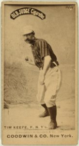 Tim Keefe, New York Giants, baseball card portrait LCCN2007686596