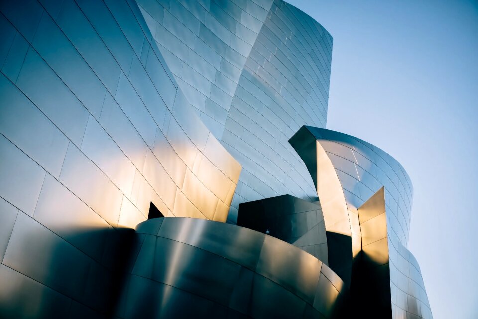 Metal steel architecture