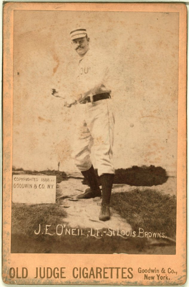 Tip O'Neill, St. Louis Browns, baseball card portrait LCCN2007683774