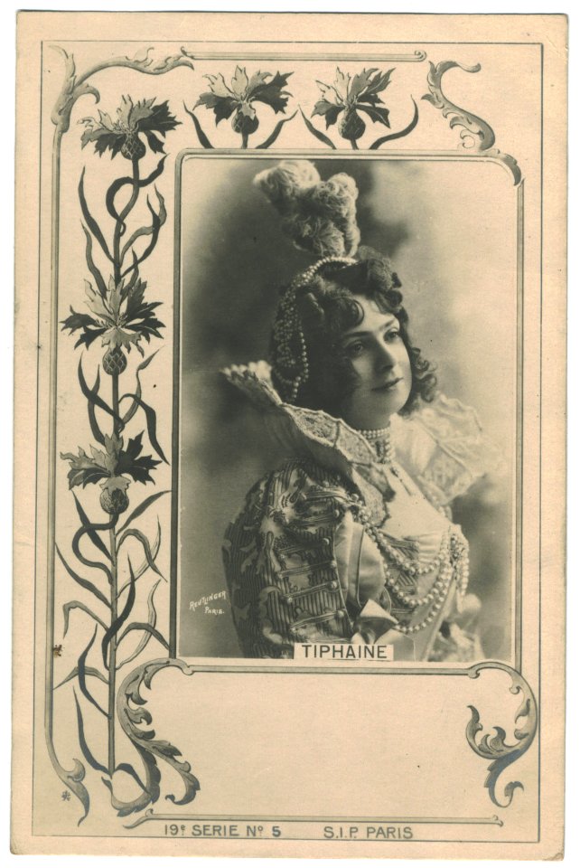 TIPHAINE SIP. 19-5. Photo Reutlinger
