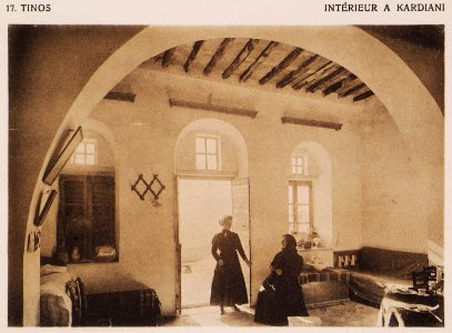 Tinos – Intérieur à Kardiani - Baud-bovy Daniel Boissonnas Frédéric - 1919
