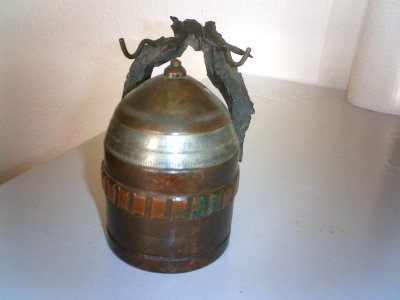 Tintenfass aus Granatenteilen, item 1
