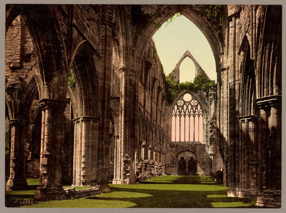 Tintern Abbey, Interior looking. W. LCCN2017659755