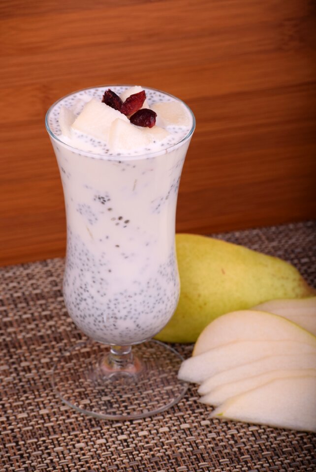 Recipes chia seeds pear