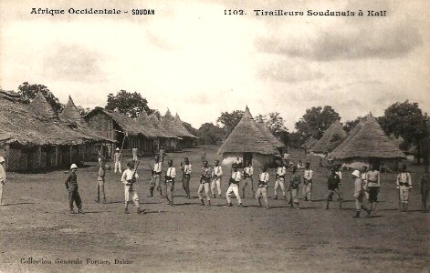 Tirailleurs soudanais à Kati (2)