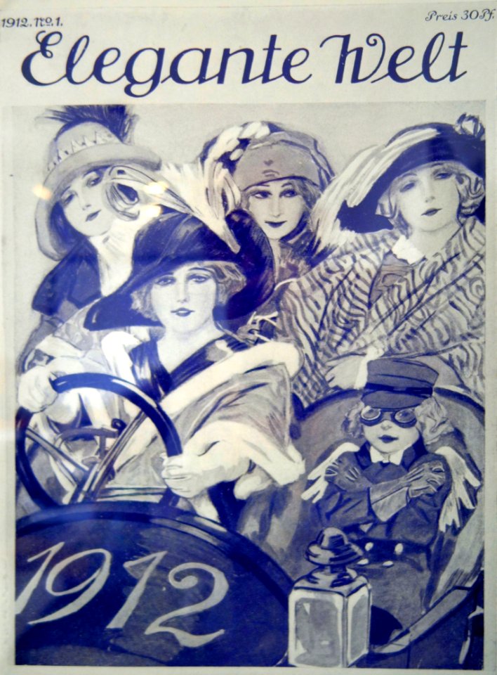 Titel 'Elegante Welt' Nr. 1, 1912