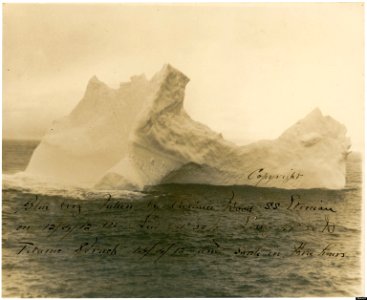 Titanic Iceberg 1912