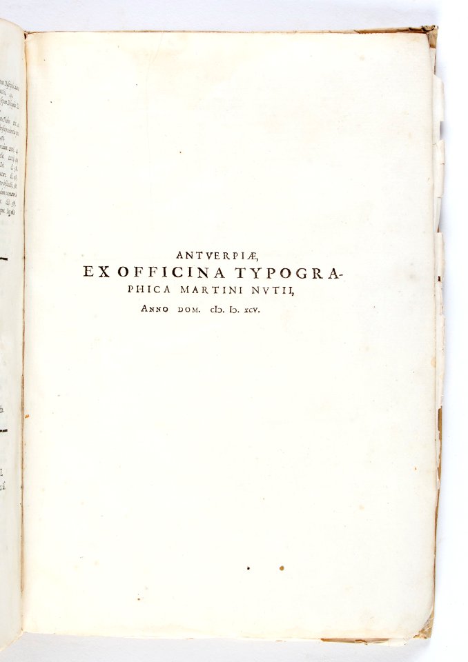 Titelblad från 1595 - Skoklosters slott - 93203