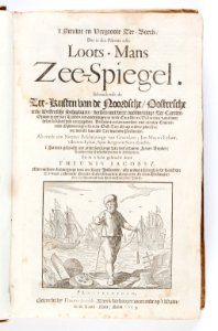 Titelblad från 1650 till bok om hamnlotsar och navigation - Skoklosters slott - 93266 photo