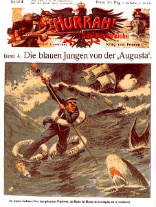 Titelbild Hurrah Soldatenstreiche aus Krieg und Frieden Band 4 Die blauen Jungen von der AUGUSTA