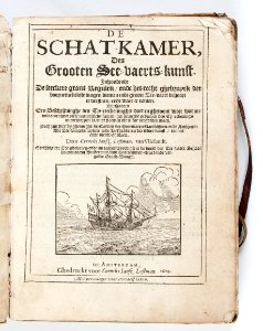 Titelblad från 1629 De schat-kamer des grooten See=vaerts=kunst... - Skoklosters slott - 93270