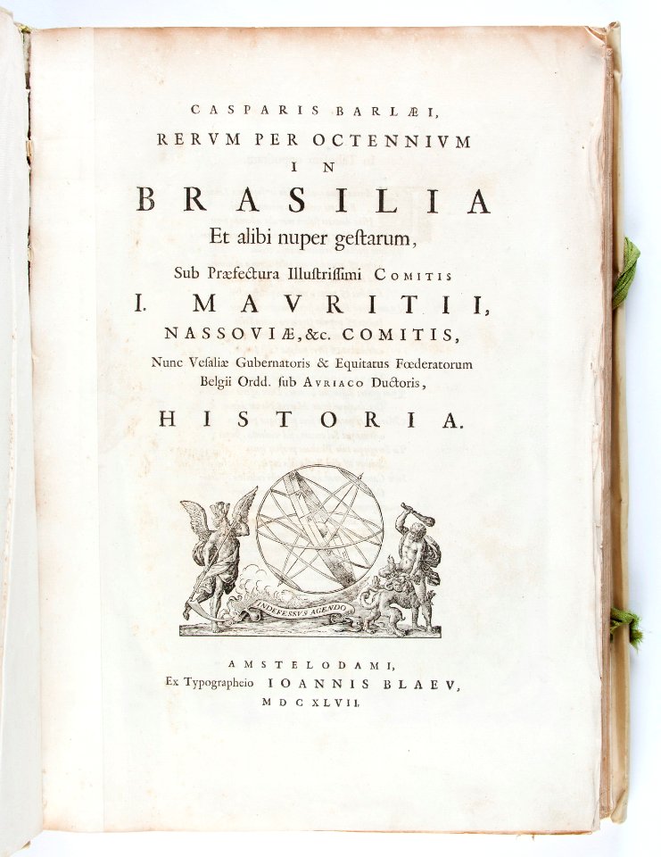 Titelblad till bok från 1647 - Skoklosters slott - 93306