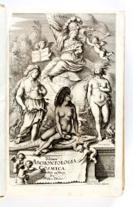 Titelblad till Nya antologin Cosmica från 1646 - Skoklosters slott - 93260