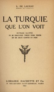 Title page - Launay Louis De - 1913