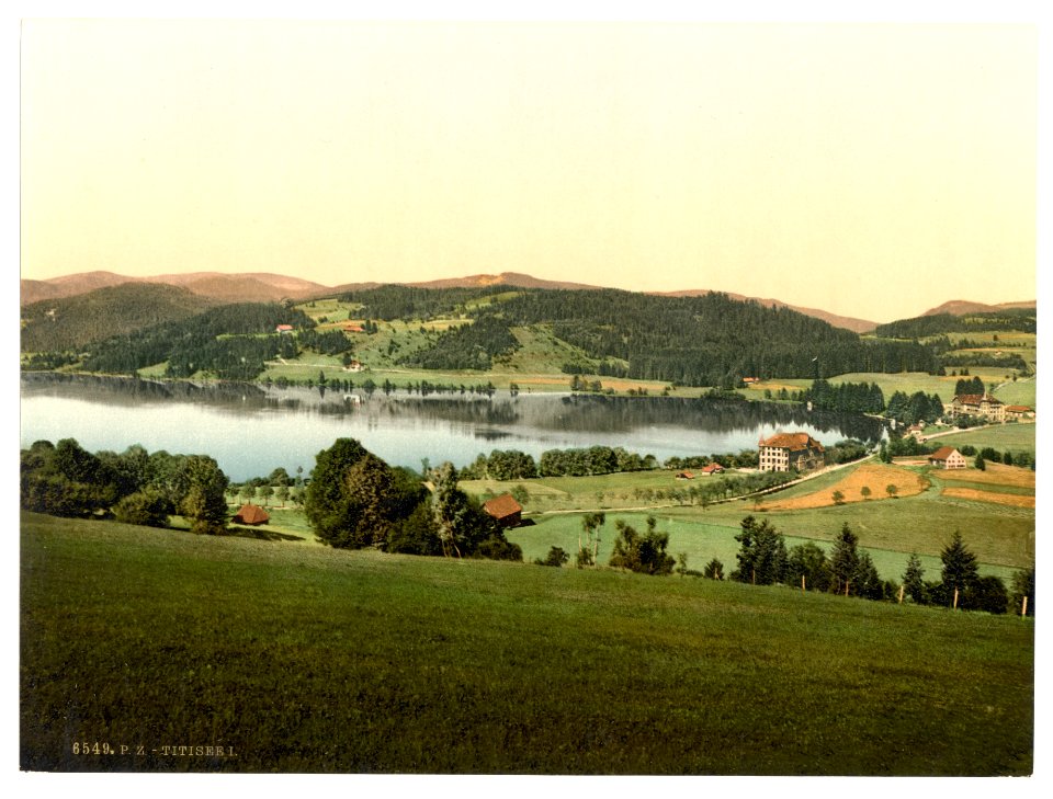 Titisee, general view, Black Forest, Baden, Germany-LCCN2002713550
