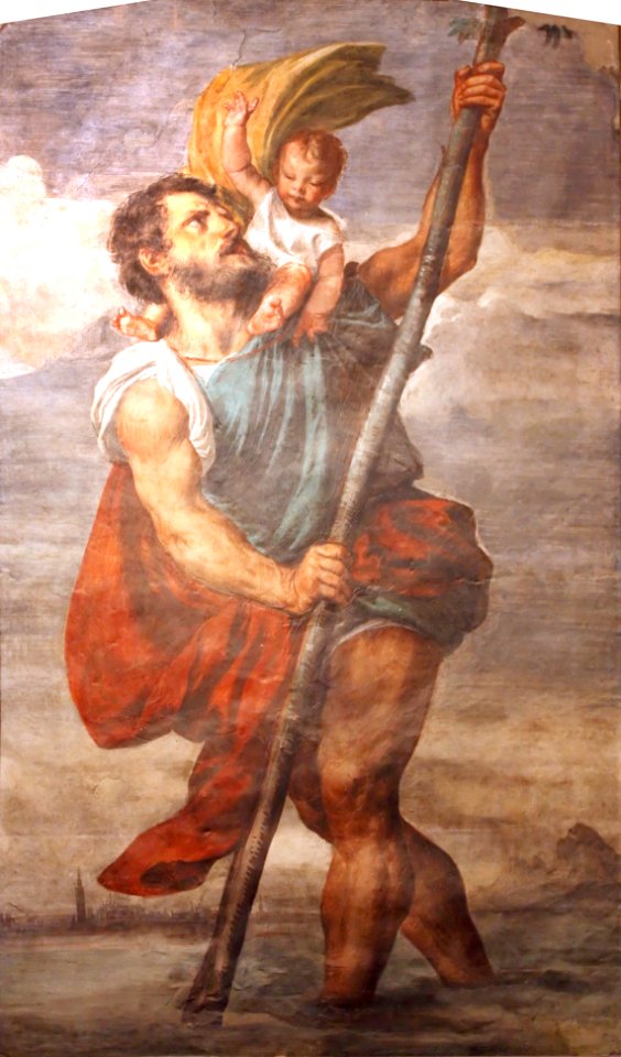 Titian - Saint Christophe