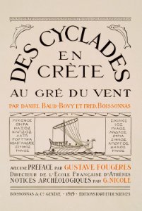 Title page - Baud-bovy Daniel Boissonnas Frédéric - 1919