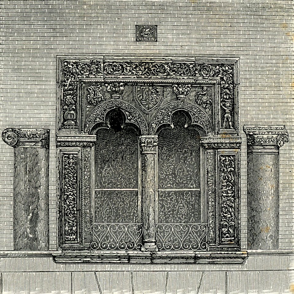 Tivoli finestra gotica del secolo XIV