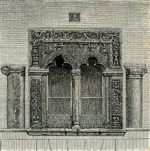 Tivoli finestra gotica del secolo XIV
