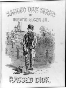 Title page, illus. for Ragged Dick LCCN2006687128