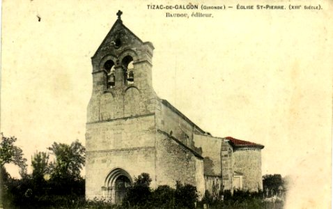 Tizac-de-Lapouyade - église 1