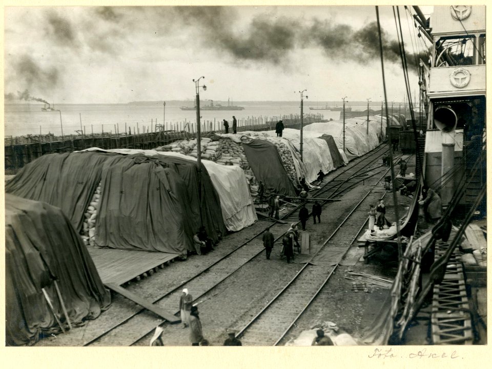 TLA 1465 1 2347 Tallinna sadam. Vaade sadama laole ja merel olevatele laevadele 1930 1940 fotogr K H Akel